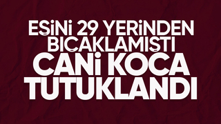 Ayrılmak isteyen eşini bıçaklamıştı tutuklandı