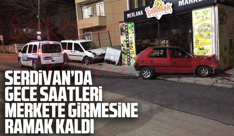 Az kalsın markete giriyordu