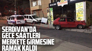 Az kalsın markete giriyordu