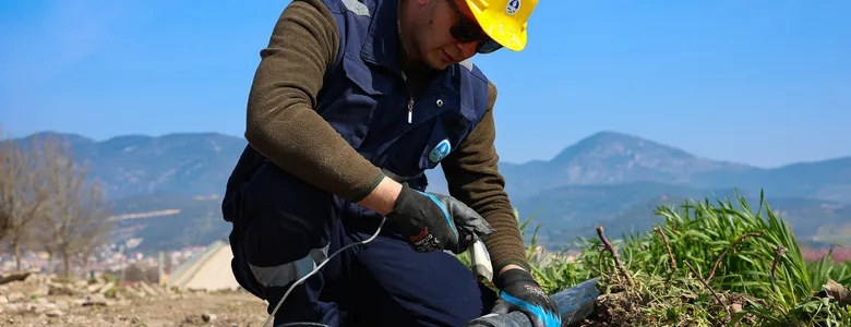 SASKi’den Cihadiye’ye yatay delgi yöntemiyle yeni içme suyu hattı