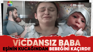 Baba bebeği annesinden kaçırdı