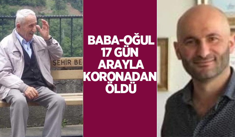 Baba-oğul koronadan öldü