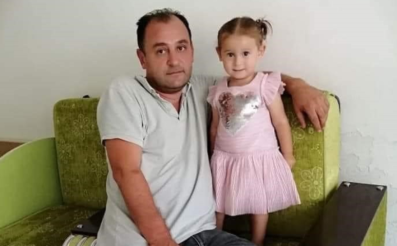 Baba ve 5 yaşındaki kızı kazada hayatını kaybetti