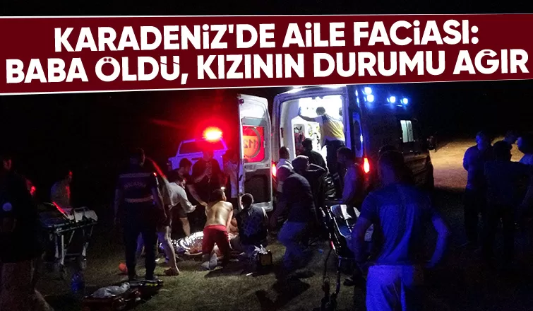 Babalı sahilinde facia; Baba öldü, kızının durumu ağır