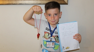 Babasına ceza yazdı