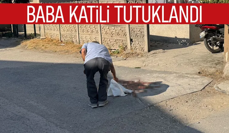 Babasını öldürmüştü, tutuklandı