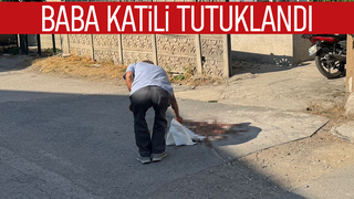 Babasını öldürmüştü, tutuklandı