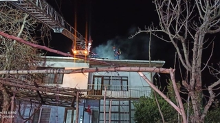 Baca yangını korkuttu