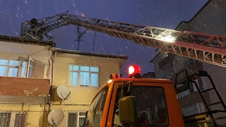 Baca yangını korkuttu