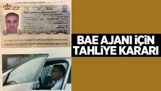 BAE ajanı için tahliye kararı