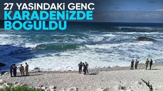 Bağırganlı sahilinde bir genç boğuldu