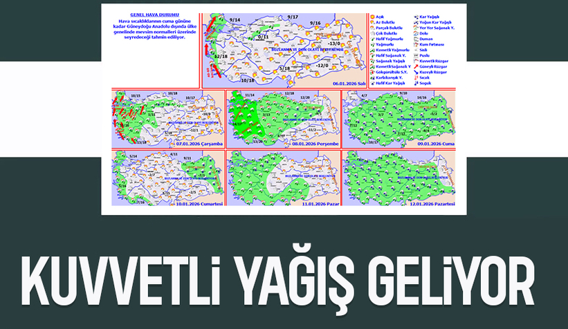 Bahar havası gidiyor; Yağış geliyor