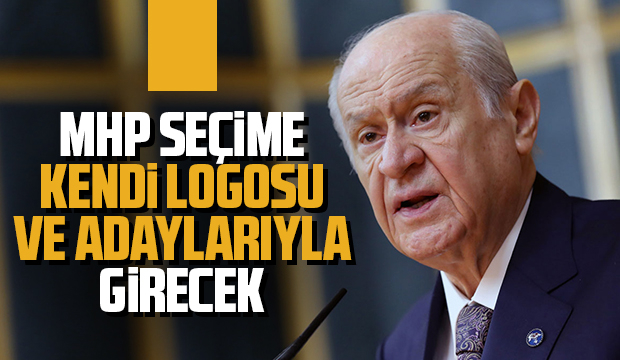 Bahçeli açıkladı: MHP seçime kendi logosu ve adaylarıyla girecek