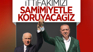 Bahçeli: Cumhur İttifakı'nın muazzez varlığını samimiyetle koruyacağız