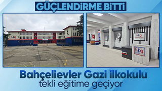 Bahçelievler Gazi İlkokulu tekli eğitime geçiyor