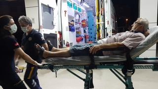 Bahçesinde otururken magandanın kurbanı oldu