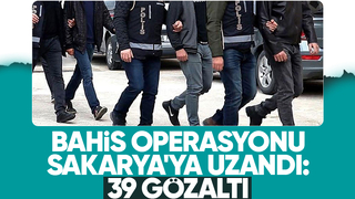 Bahis operasyonunda 39 kişi gözaltına alındı