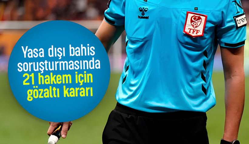 Bahis operasyonunda çok sayıda isim gözaltına alındı