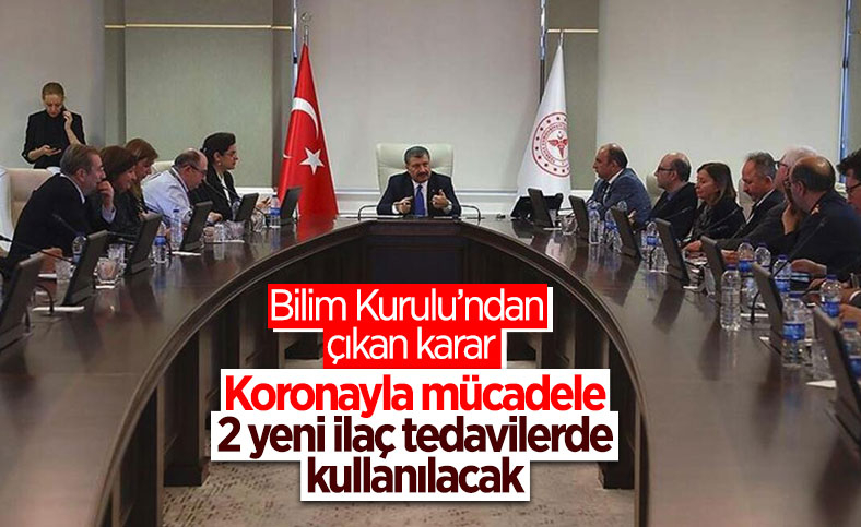 Bakan açıkladı; İki ilaç korona tedavisinde kullanılacak