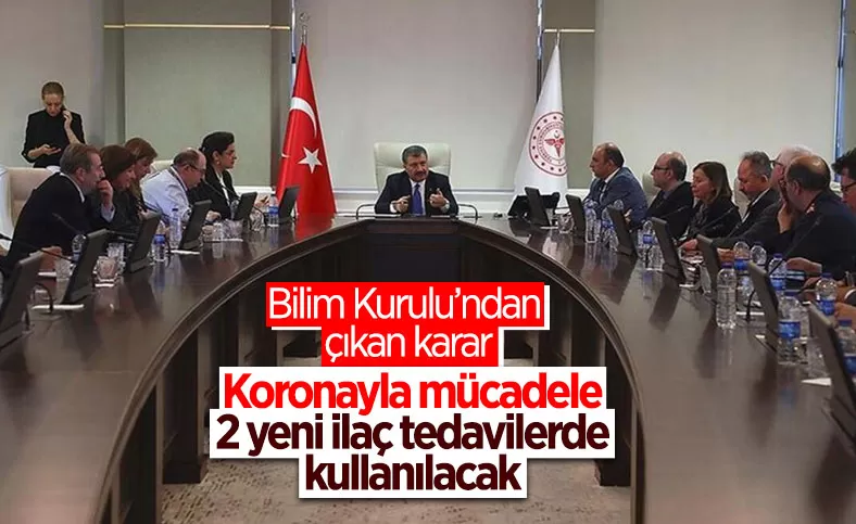 Bakan açıkladı; İki ilaç korona tedavisinde kullanılacak
