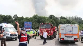 Bakan açıkladı; Yangın söndürme uçağı gönderildi