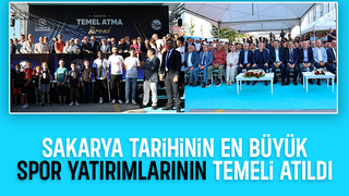 Bakan Bak Sakarya'da; Şehrin en büyük spor yatırımları hayata geçiyor