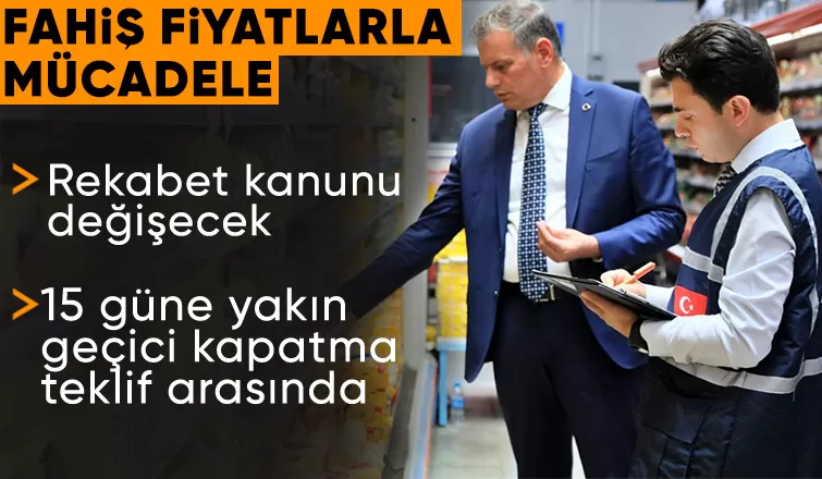 Bakan Bolat'tan fahiş fiyat açıklaması: Rekabet kanununda değişiklik yapılacak