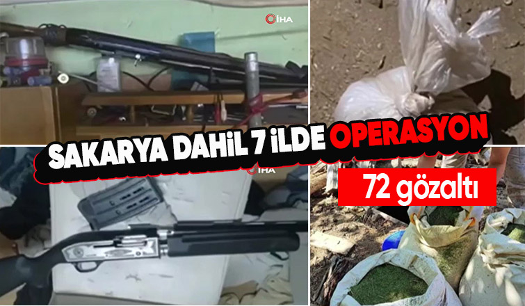 Bakan duyurdu: 72 gözaltı