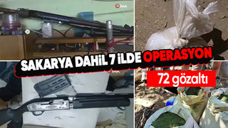 Bakan duyurdu: 72 gözaltı