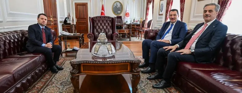 Bakan Gürlek'i ziyaret ettiler