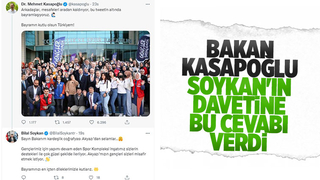 Bakan Kasapoğlu Soykanın davetine cevap verdi