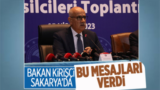 Bakan Kirişçi Sakarya'da tarım sektörü temsilcileir ile buluştu