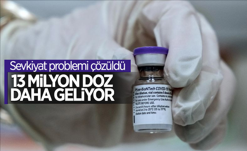 Bakan Koca açıkladı; 13 milyon aşı geliyor