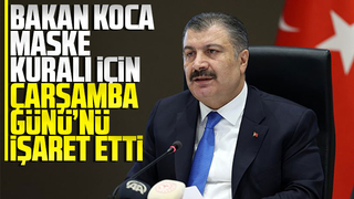 Bakan Koca'dan maske kuralı için açıklama