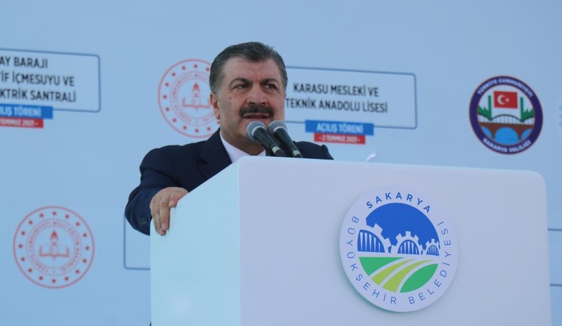 Bakan Koca'dan Sakarya'da aşı açıklaması