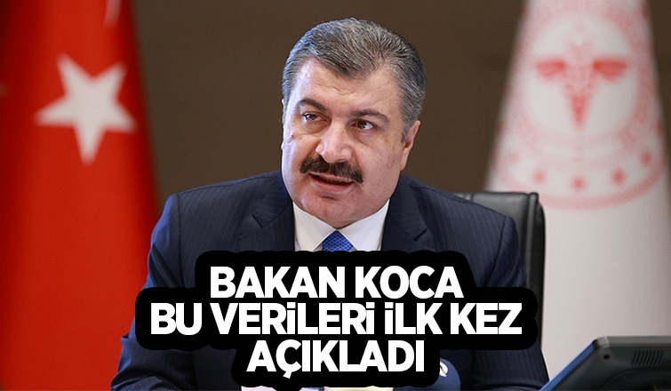 Bakan Koca ilk kez paylaştı