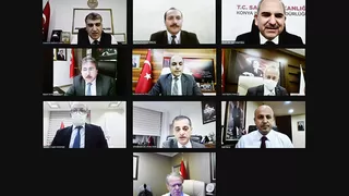 Bakan Koca, Sağlık Müdürü ile görüştü