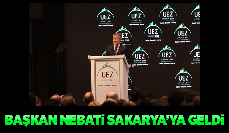 Bakan Nebati Sapanca'da programa katıldı