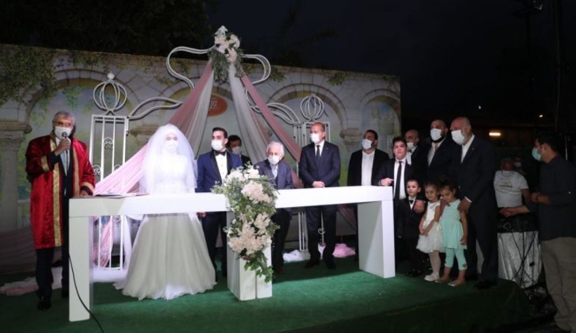 Bakan Soylu, nikah şahidi oldu