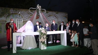 Bakan Soylu, nikah şahidi oldu