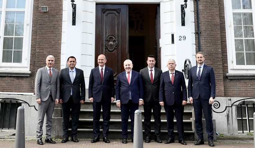 Bakan Soylu, Şaban Dişli'yi ziyaret etti