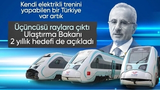 Bakan Uraloğlu: 2 yıl içerisinde yerli ve milli tren seti sayımız 25’e ulaşacak