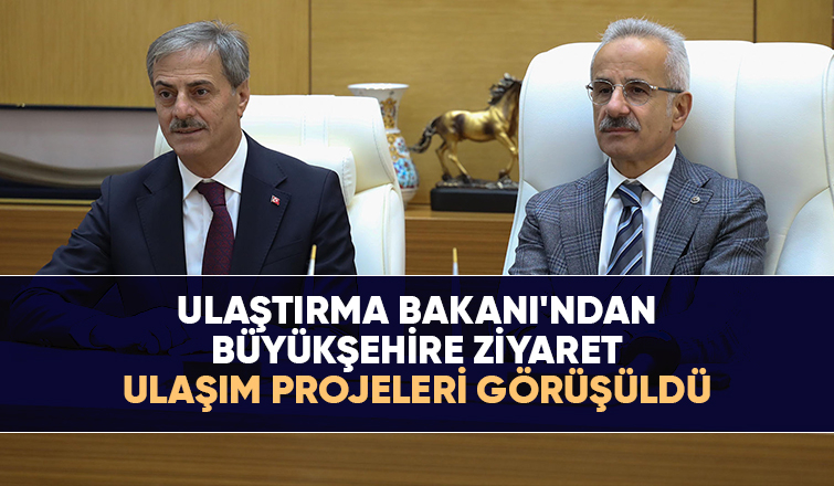 Bakan Uraloğlu'ndan Başkan Alemdar'a ziyaret