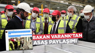 Bakan Varank'tan ASAŞ paylaşımı