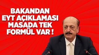 Bakan Vedat Bilgin'den EYT açıklaması