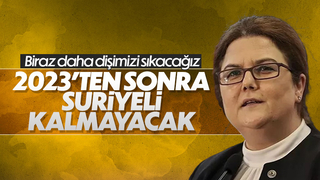 Bakan Yanık: 2023’ten sonra Suriyeliler kalmayacak