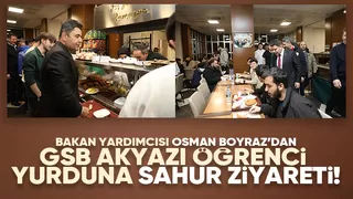 Bakan Yardımcısından Akyazı'da sahur ziyareti