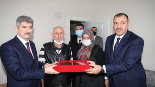 Bakan Yardımcısından şehit ailesine ziyaret