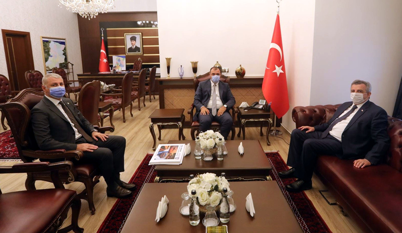 Bakan Yardımcısından Vali Kaldırım'a ziyaret