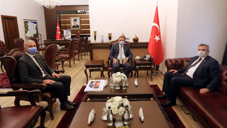 Bakan Yardımcısından Vali Kaldırım'a ziyaret